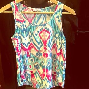 Colorful printed top